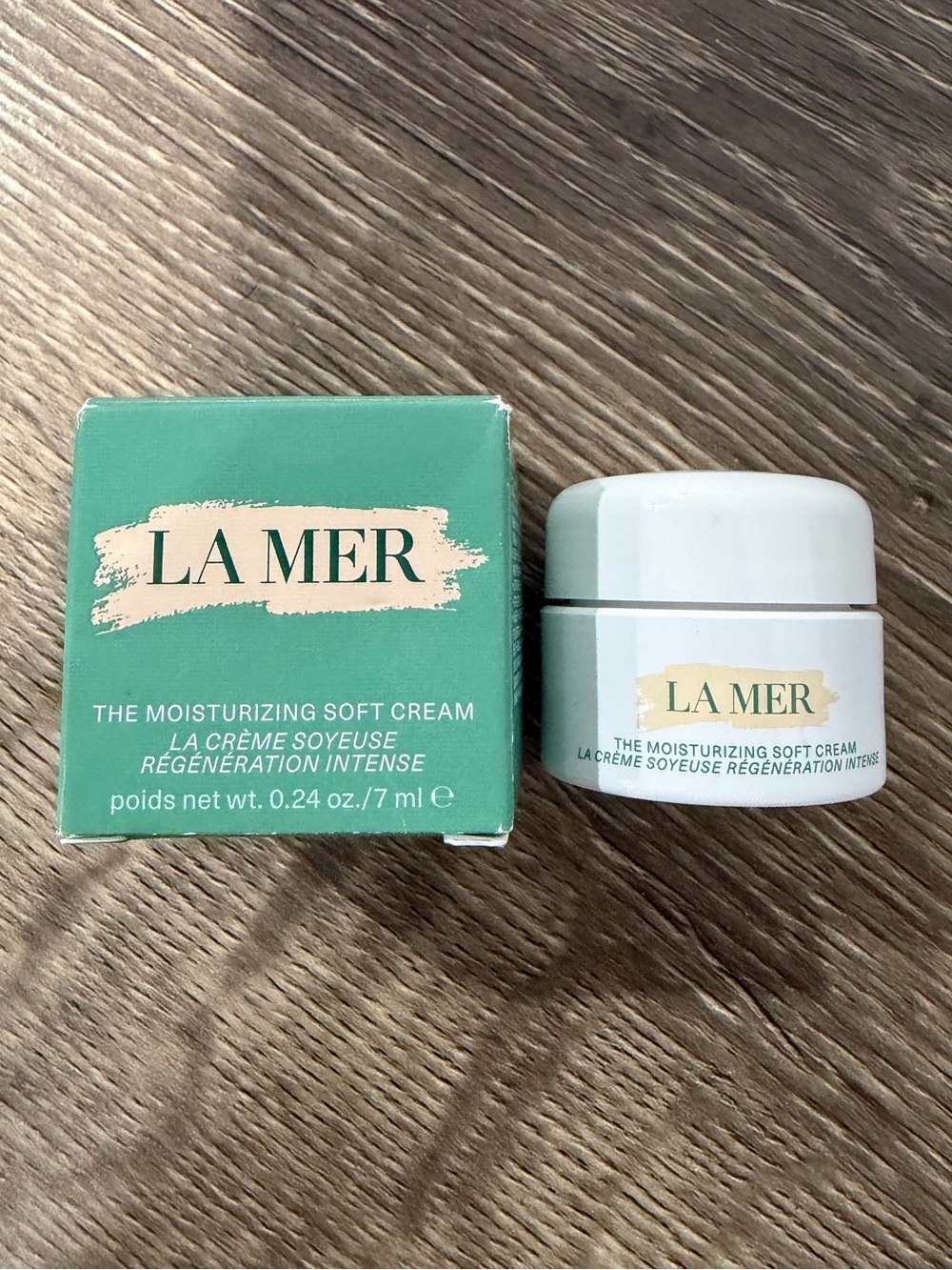 La Mer Moisturizing Soft Cream 7 ml New